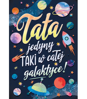 Kartka dla Taty na Dzień Ojca i inne okazje PR586