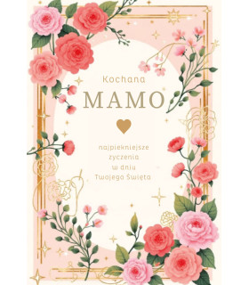 Kartka dla Mamy na Dzień Matki i inne okazje PR583