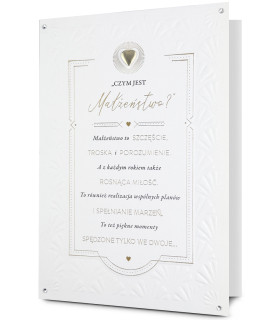 Kartka na Ślub z piękną, mądra treścią HM3340