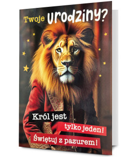 Kartka urodzinowa dla Króla Holo1