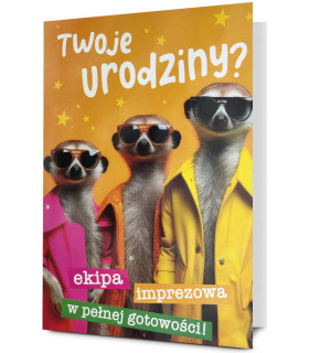 Kartka urodzinowa śmieszna, wesoła, z humorem Holo7