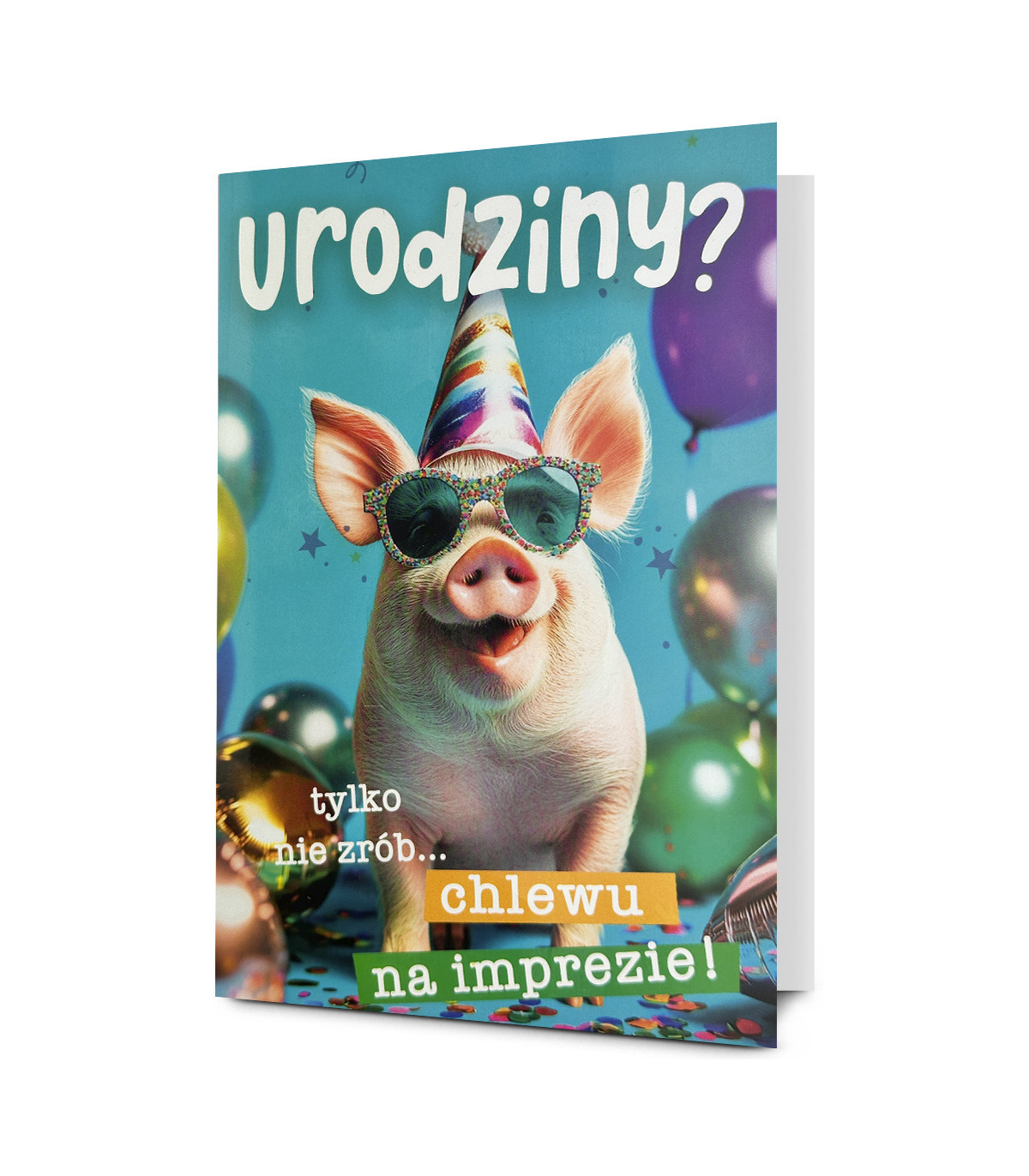 Kartka urodzinowa wesoła, zabawna Holo8