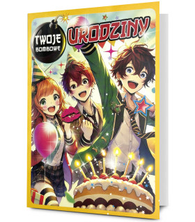 Kartka urodzinowa dziecięca Holo13