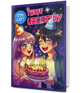 Kartka urodzinowa dziecięca, młodzieżowa Holo14