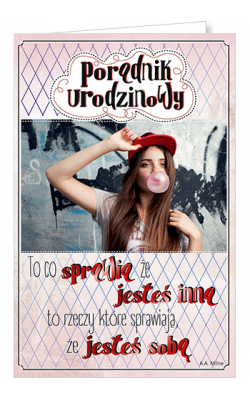 Kartka urodzinowa U81