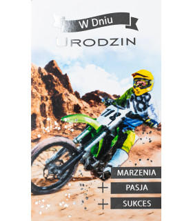 Kartka urodzinowa dla mężczyzny Faceta Chłopaka A1008