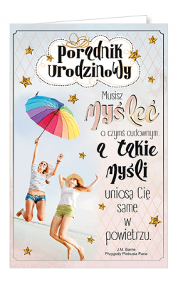 Kartka Urodzinowa dla optymistki U83