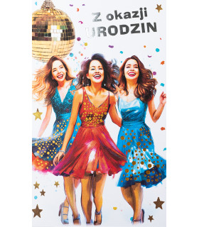 Kartka urodzinowa młodzieżowa, dla nastolatków A2022