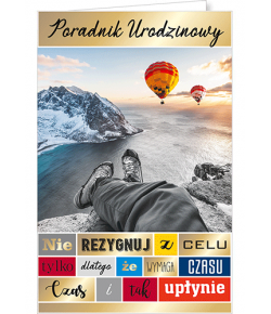 Kartka urodzinowa z życzeniami U85