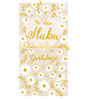 Kartka ślubna z życzeniami na Nową Drogę Życia PM427