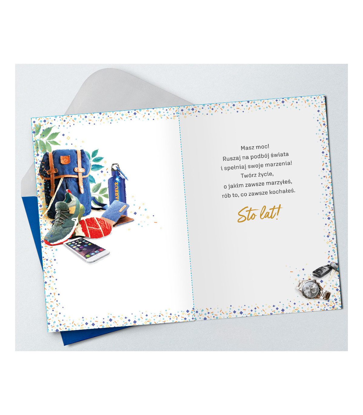 Kartka Urodzinowa dla Turysty, Podróżnika HM3347