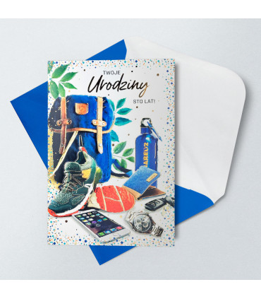 Kartka Urodzinowa dla Turysty, Podróżnika HM3347