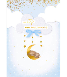 Kartka z okazji Narodzin Syna, Chłopca DK1304
