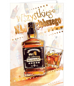 kartka z Serdecznymi życzeniami dla Faceta UP4