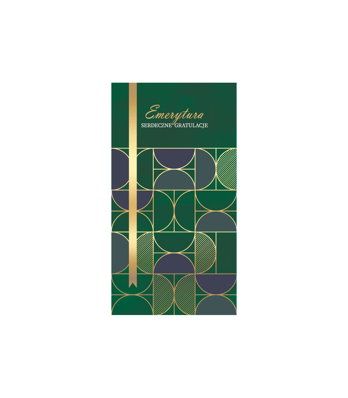 Kartka z okazji przejścia na Emeryturę, elegancka PM412