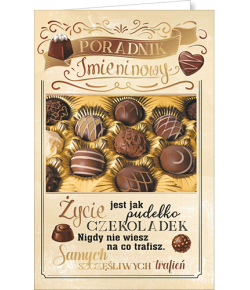 Kartka imieninowa z pięknymi życzeniami IM1