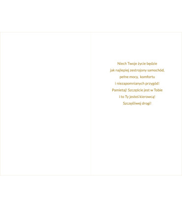 Kartka urodzinowa dla faceta z klasą, z cyframi do naklejenia wieku ABCR4