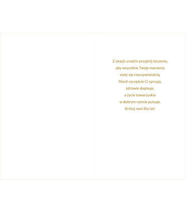 Kartka urodzinowa dla Mężczyzny z cyframi do naklejenia wieku ABCR8