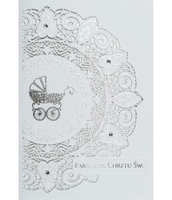 Kartka na Chrzest z życzeniami LC12