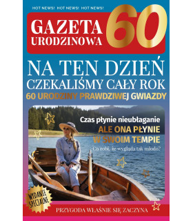 Kartka z okazji 60 urodzin dla Kobiety Gwiazdy AS49