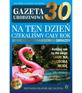 Kartka na 30 urodziny dla Kolegi, Przyjaciela, Faceta AS44