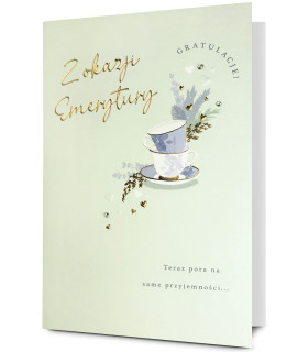 Kartka dla Emeryta, Emerytki z gratulacjami HM3199