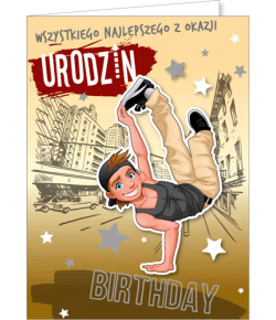 Kartka urodzinowa GM468
