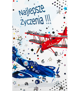 Kartka urodzinowa z kieszonką na prezent 17A6066