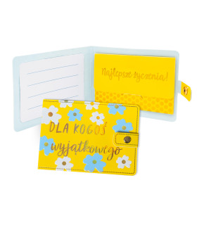 Portfelik na prezent, upominek dla wyjątkowej osoby POR14