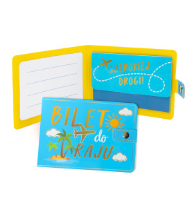 Portfelik na prezent , bilet do raju POR4