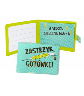 Etui, Portfelik prezentowy z zastrzykiem gotówki POR2