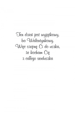 Kartki dla Zakochanych  VL 18