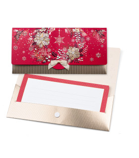Koperta na prezent świąteczny pieniądze, karty, bony 81P6058