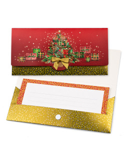 Koperta świąteczna upominkowa bogato zdobiona 81P6054