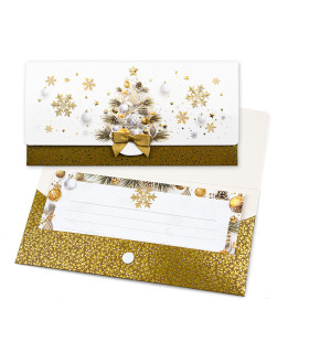 Koperta świąteczna upominkowa na pieniądze, karty 81P6053