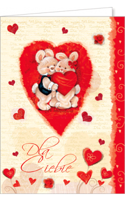 Kartka na Walentynki VL 22