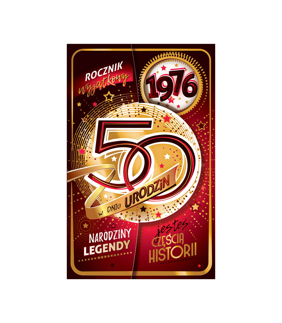 Kartka z okazji 50 urodzin dla urodzonych w 1976 r ABCR29