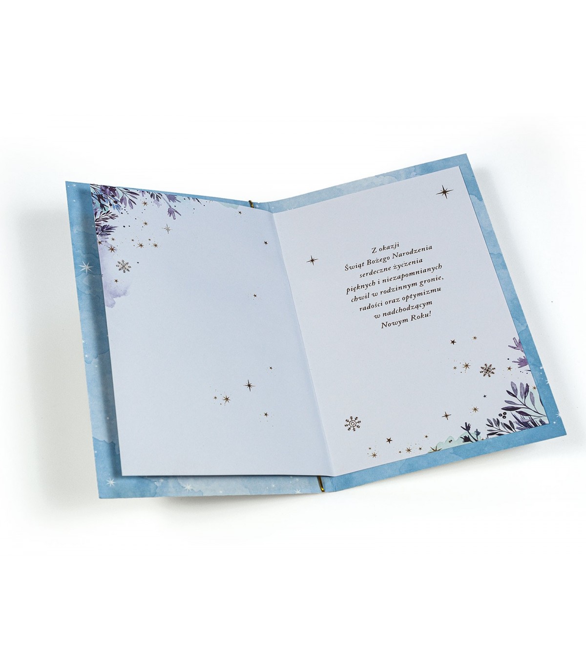 Delikatna Kartka świąteczna duża HM1060
