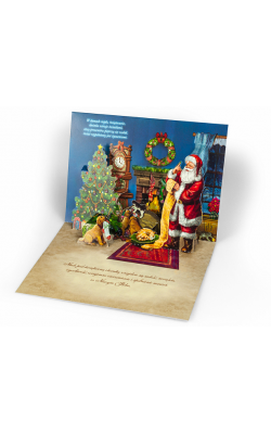Przestrzenna Kartka świąteczna z życzeniami NNP7