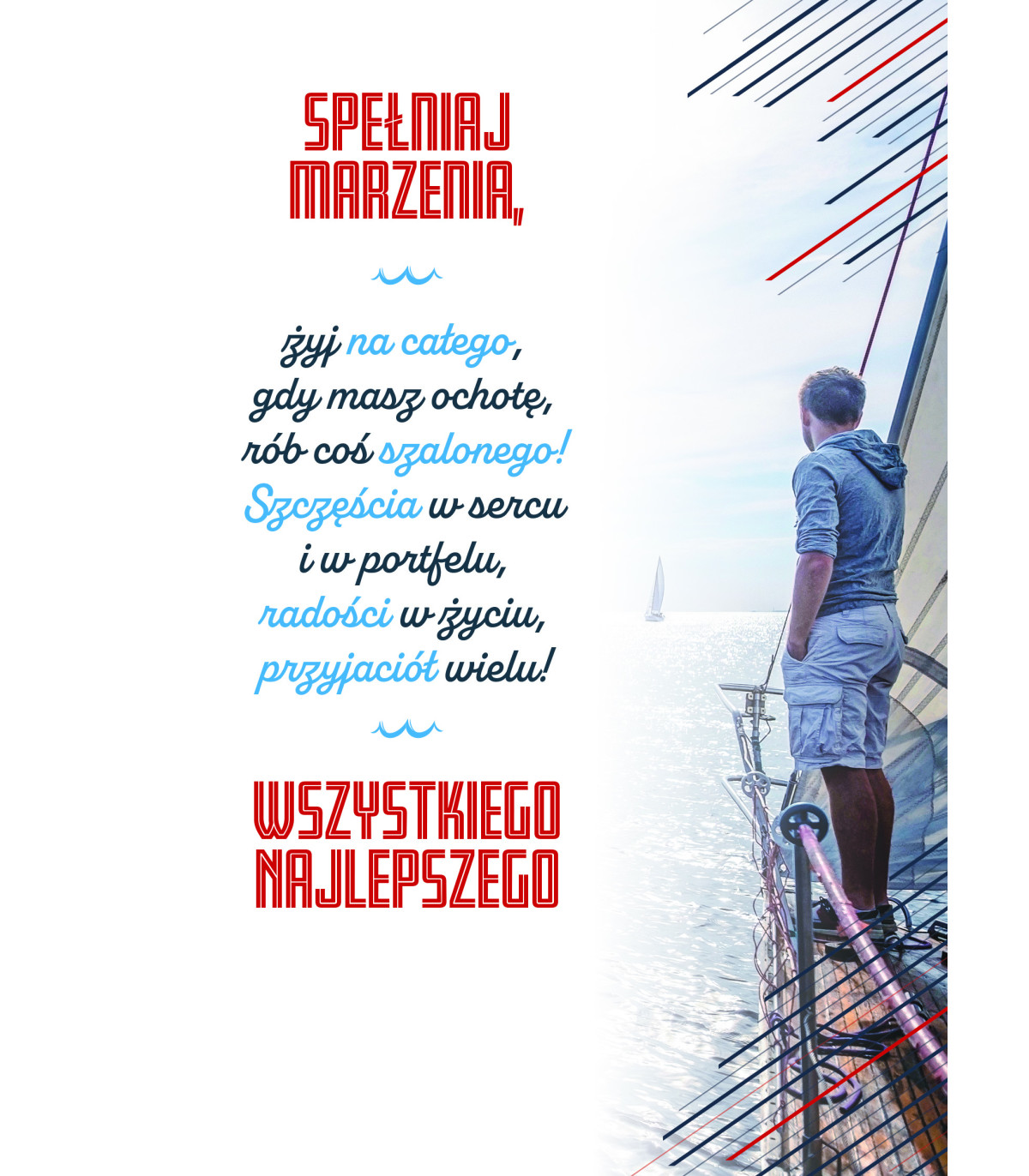 Kartki urodzinowa z życzeniami dla Mężczyzny Grande17