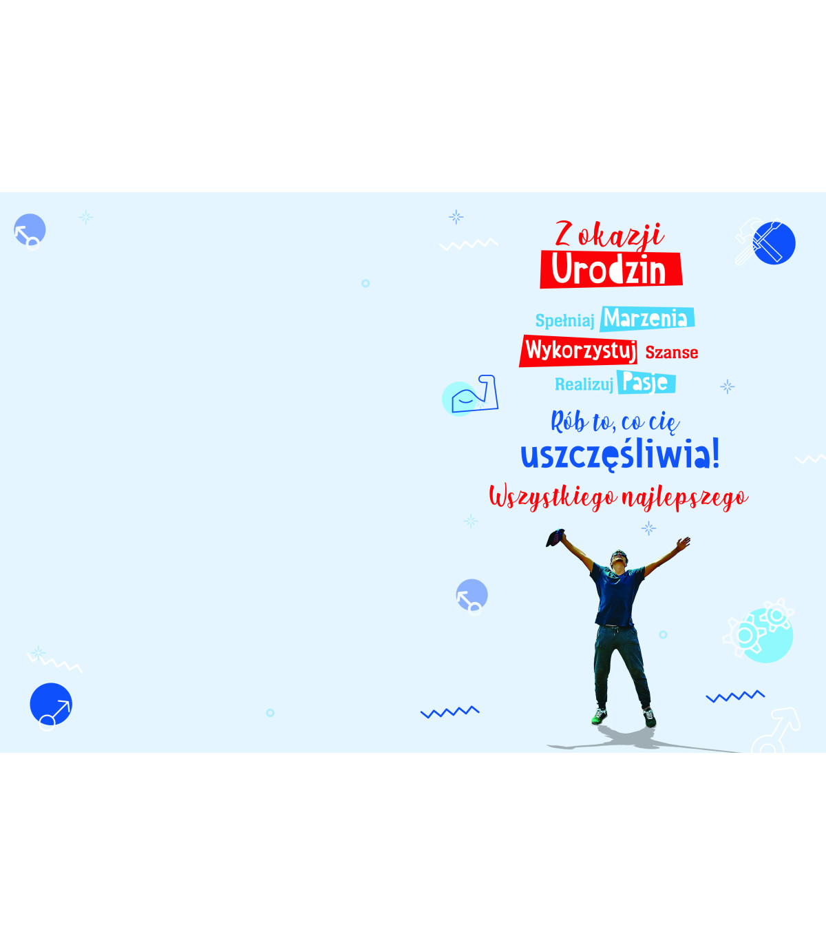 Kartki urodzinowa dla Przyjaciela, Chłopaka, Mężczyzny Grande19