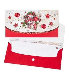 Koperta na upominek świąteczny banknoty, vouchery, karty  91P6012