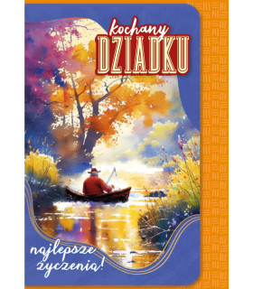 Kartka dla Kochanego Dziadka z życzeniami DK1406