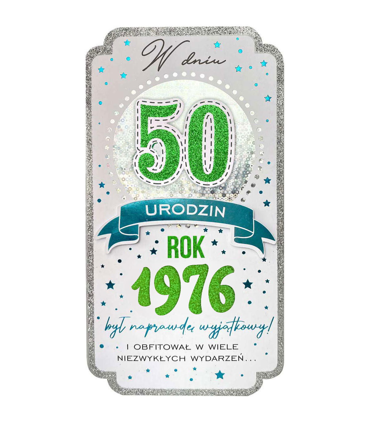 Kartka z okazji 50 urodzin dla urodzonych w 1976 roku PM452