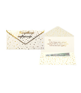 Koperta na prezent, upominek, banknoty, karty PCKOP35