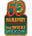 Kartka na 50 urodziny męska, bogato zdobiona SH19