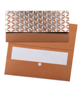 Koperta ozdobna na prezent pieniądze, bilety, bony MK6