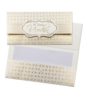 Koperta etui na prezent urodzinowy pieniądze, vouchery, karty MK4