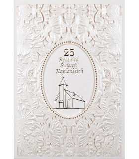 Kartka z okazji 25 Rocznicy Święceń Kapłańskich 6M325