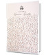 Kartka Komunijna dla Dziewczynki, ażurowa HM1178K